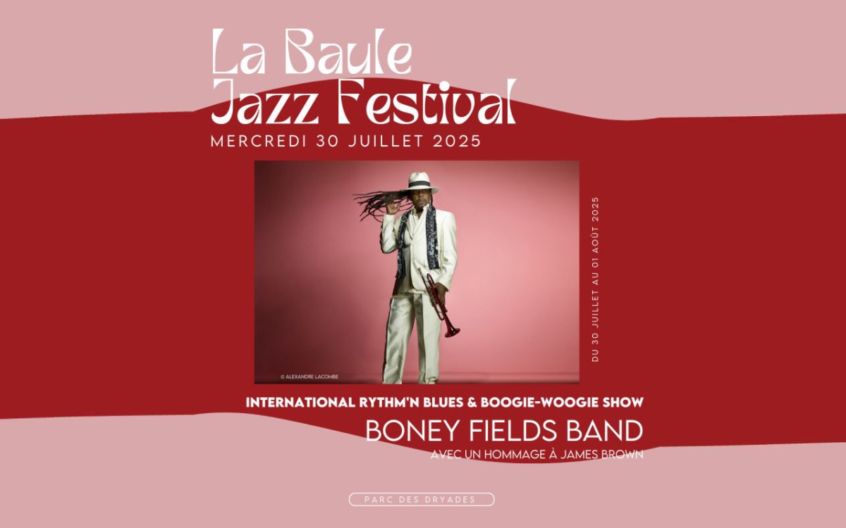 Boney Fields & the BFB @La Baule Jazz Festival, La Baule-Escoublac (France - 44)